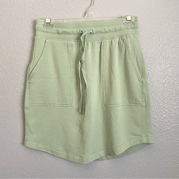 Lou & Grey Loft Drawstring Casual Knit Skirt Size XS NWT - Picture 2 of 3